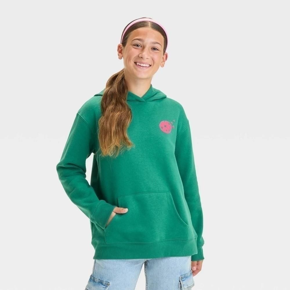 Art Class Girls XS 4/5 Green Hoodie NWT Jolly Era Disco Ball Christmas